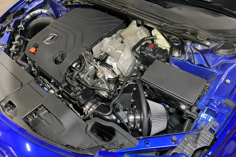 Hps Performance Air Intake Kit With Heat Shield, Polished, 827-717P 2