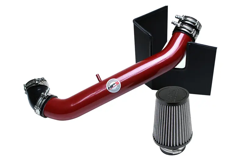 Hps Performance Air Intake Kit With Heat Shield, Red, 827-537R 1