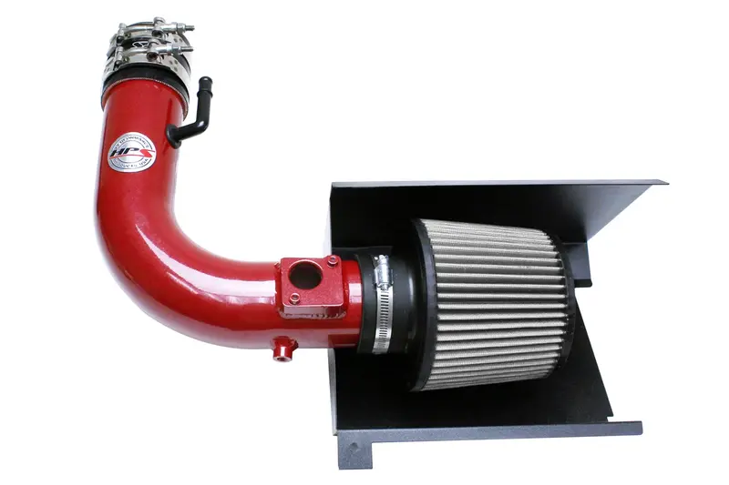 Hps Performance Air Intake Kit With Heat Shield, Red, 827-548R 1