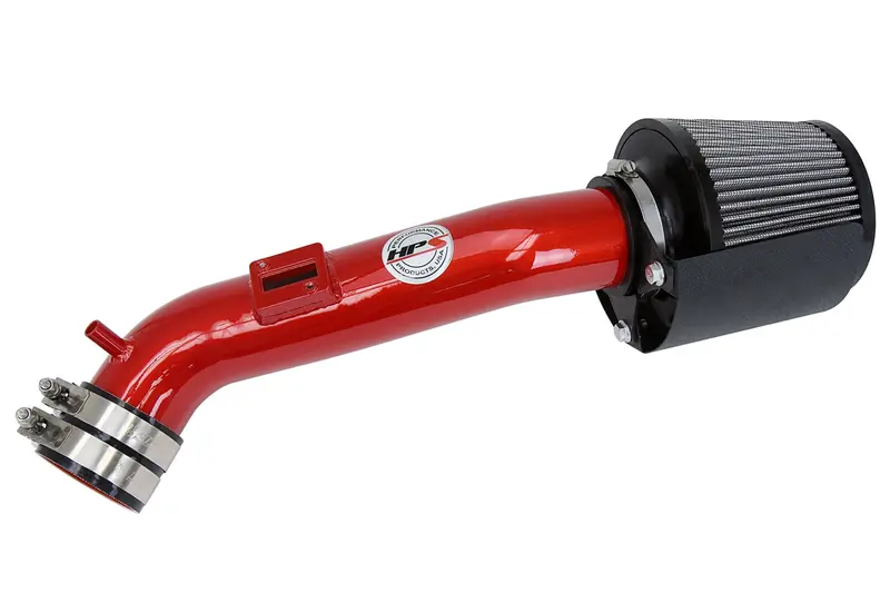 Hps Performance Air Intake Kit With Heat Shield, Red, 827-555R 1