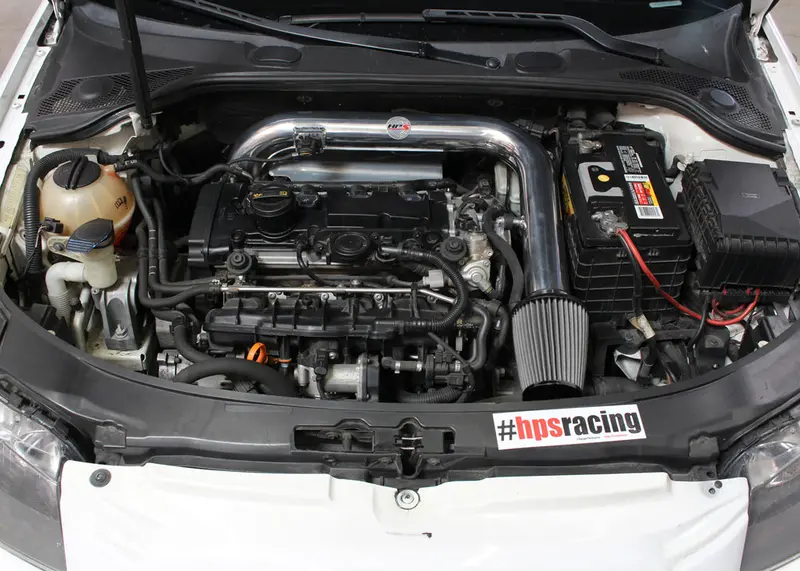 Hps Performance Air Intake Kit With Heat Shield, Red, 827-564R 2