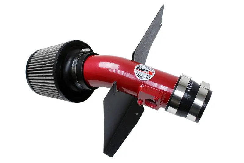 Hps Performance Air Intake Kit With Heat Shield, Red, 827-566R 1