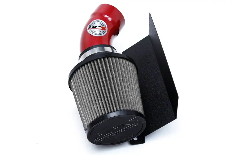 Hps Performance Air Intake Kit With Heat Shield, Red, 827-574R 1