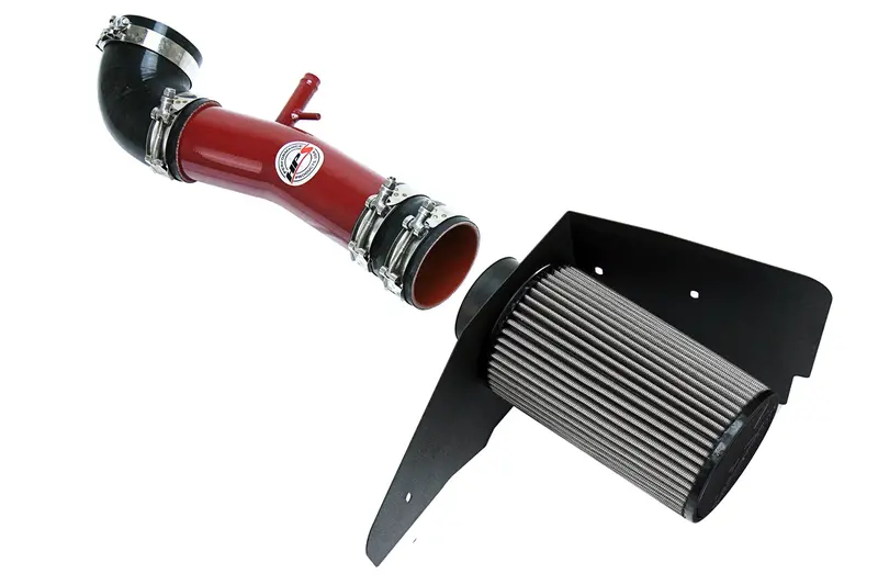 Hps Performance Air Intake Kit With Heat Shield, Red, 827-596R 1