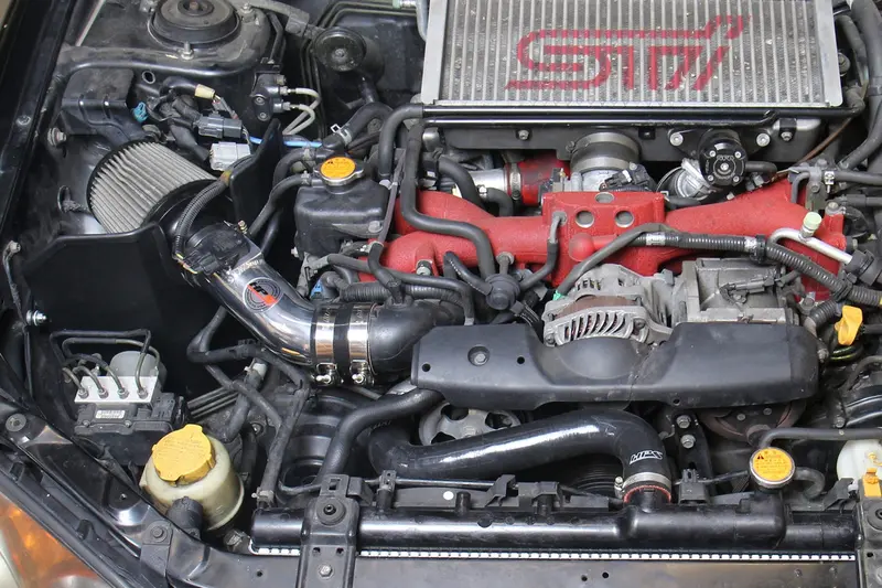 Hps Performance Air Intake Kit With Heat Shield, Red, 827-606R 2