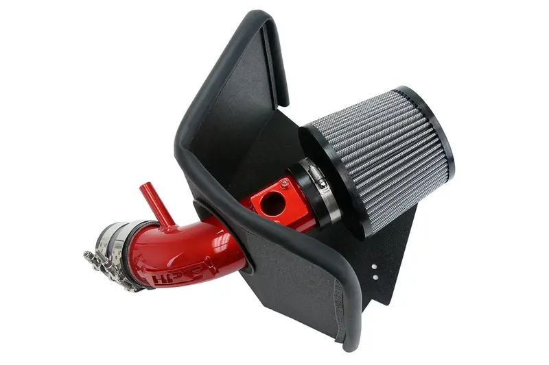 Hps Performance Air Intake Kit With Heat Shield, Red, 827-619R 1