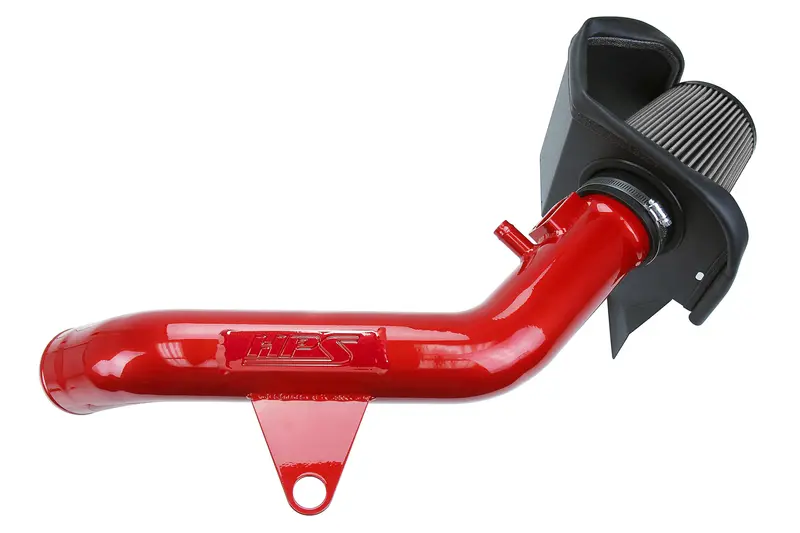 Hps Performance Air Intake Kit With Heat Shield, Red, 827-625R 1
