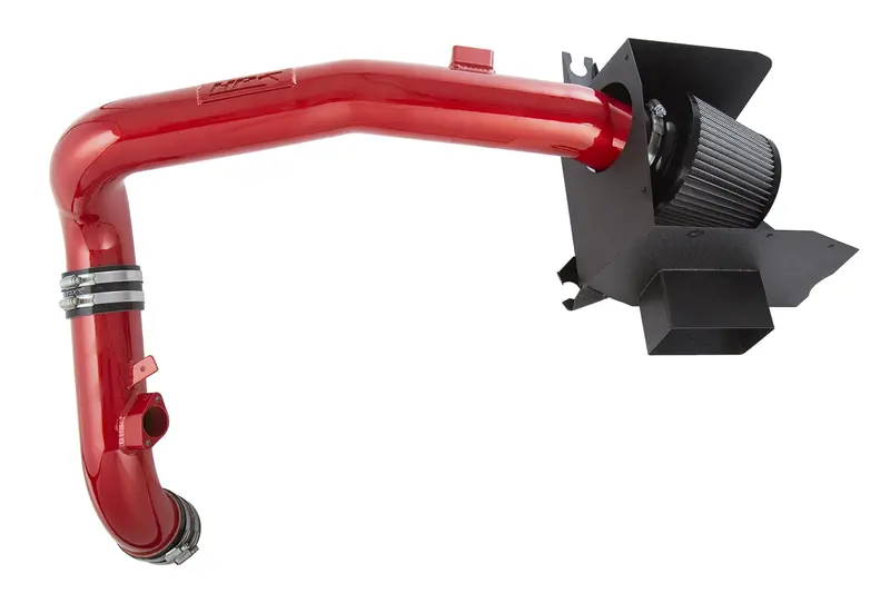 Hps Performance Air Intake Kit With Heat Shield, Red, 827-628R 1