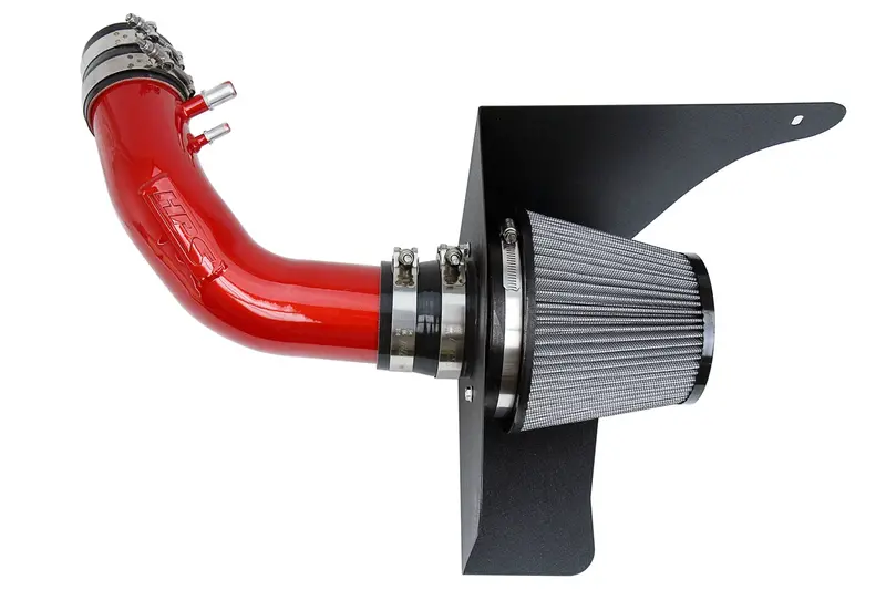 Hps Performance Air Intake Kit With Heat Shield, Red, 827-638R 1