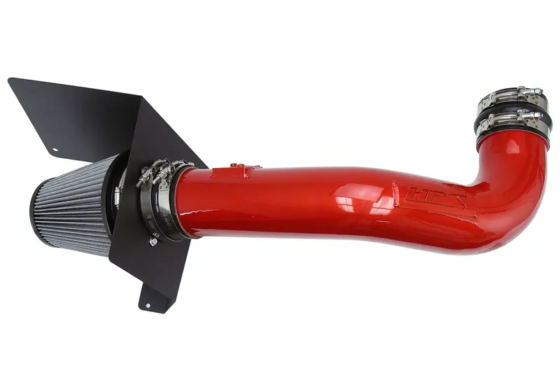Hps Performance Air Intake Kit With Heat Shield, Red, 827-667R 1