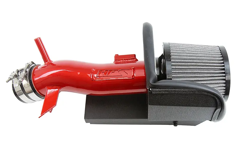 Hps Performance Air Intake Kit With Heat Shield, Red, 827-675R 1