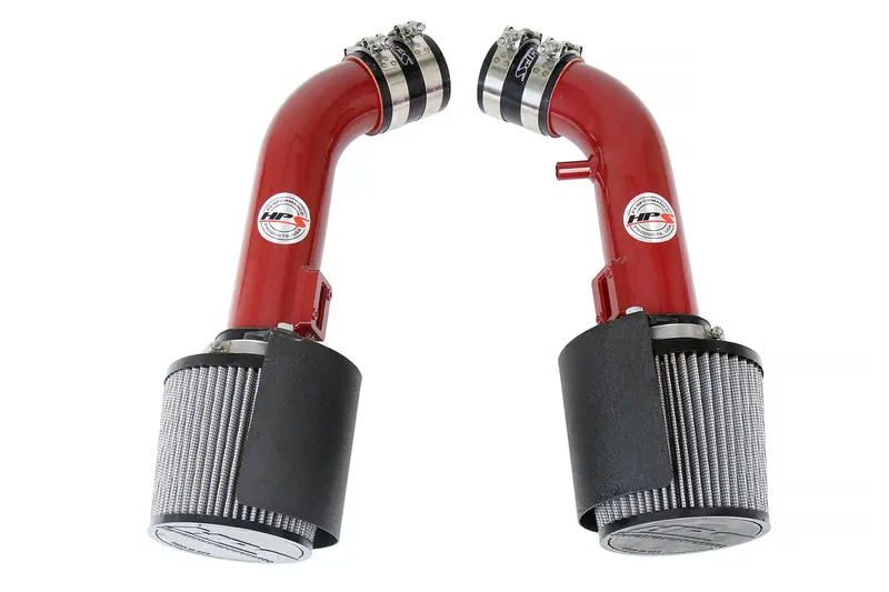 Hps Performance Air Intake Kit With Heat Shield, Red, 827-706R 1
