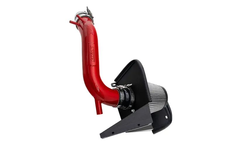 Hps Performance Air Intake Kit With Heat Shield, Red, 827-713R 1