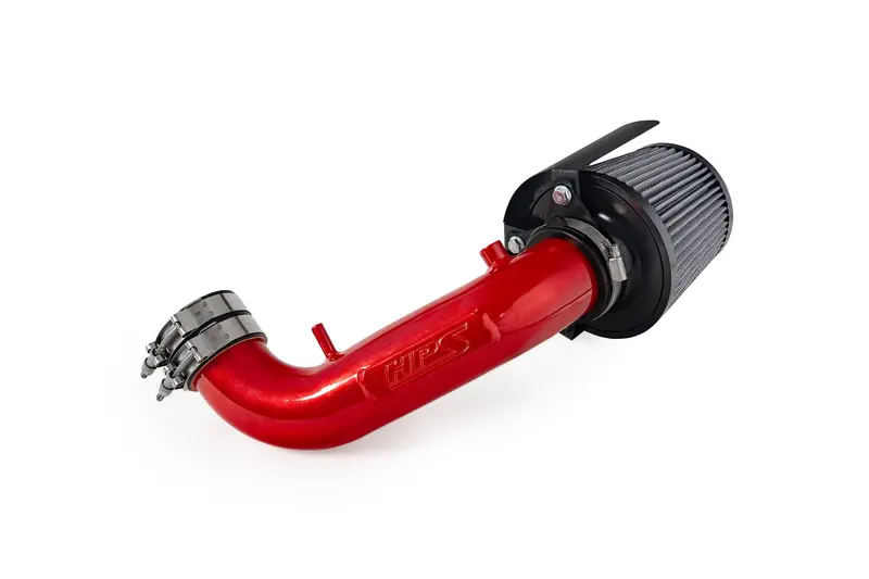 Hps Performance Air Intake Kit With Heat Shield, Red, 827-724R 1