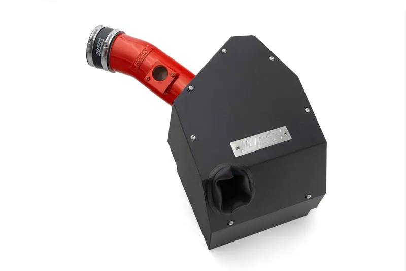 Hps Performance Air Intake Kit With Heat Shield, Red, 827-735R 1
