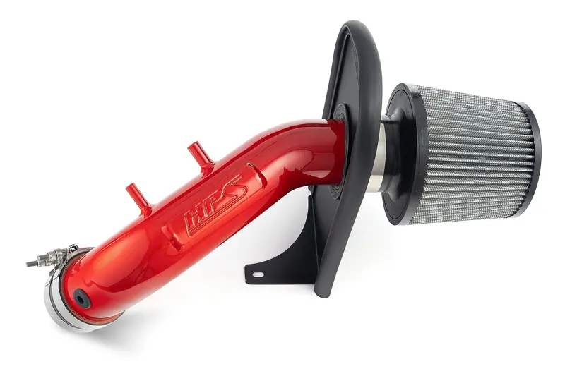 Hps Performance Air Intake Kit With Heat Shield, Red, 827-737R 1