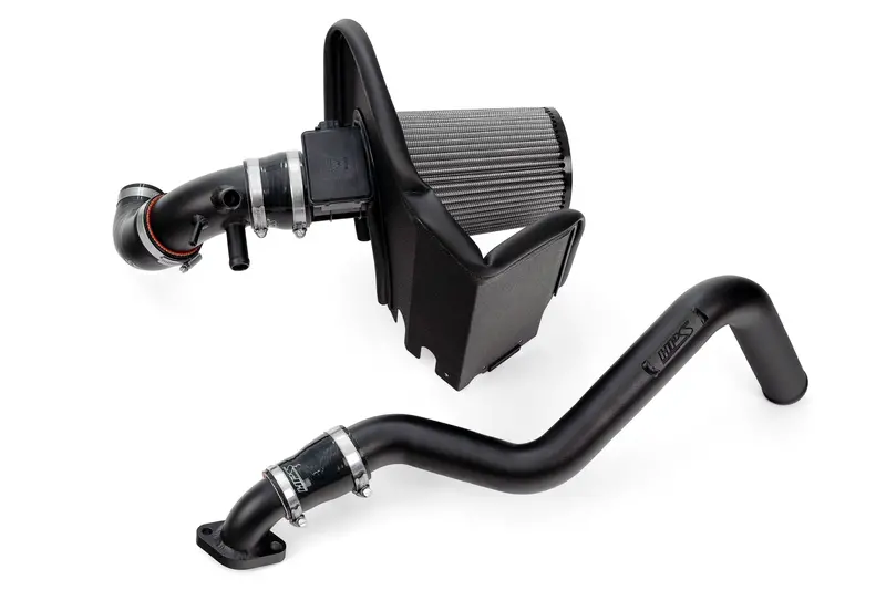 Hps Performance Air Intake Kit With Upper Hot Side Charge Pipe, Black, 827-733Wb 1