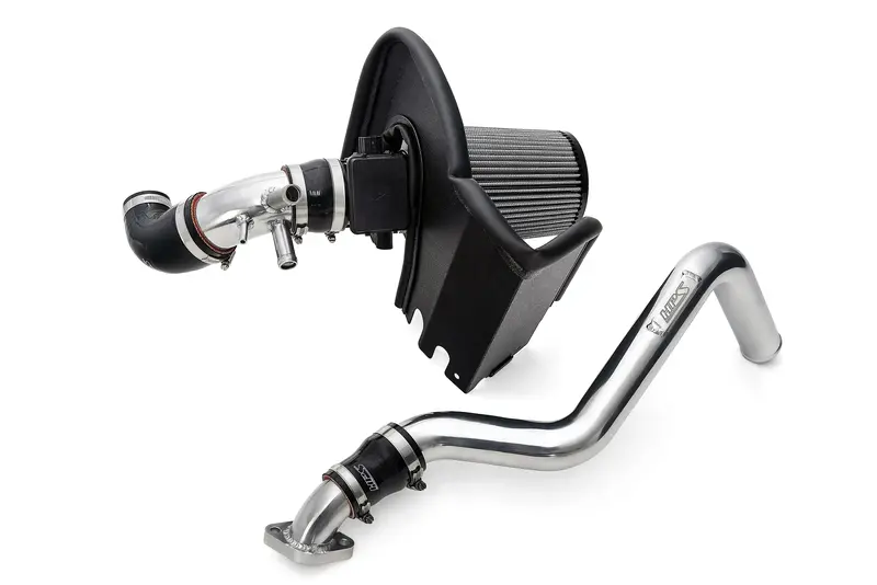 Hps Performance Air Intake Kit With Upper Hot Side Charge Pipe, Polished, 827-733P 1
