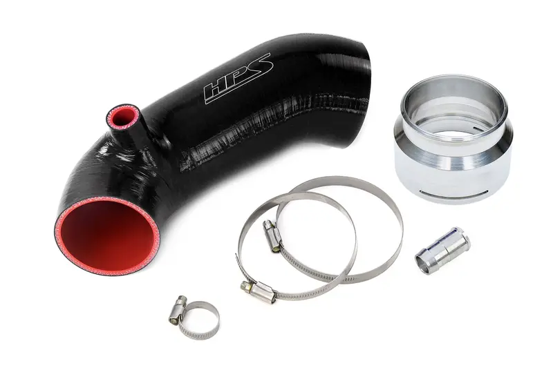 Hps Performance High Temp Reinforced Silicone Air Intake Hose Kit, Black, 57-1851-Blk 1