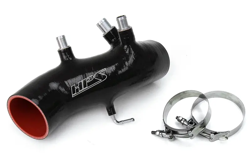 Hps Performance High Temp Reinforced Silicone Air Intake Hose Kit, Black, 87-17882-Blk 1