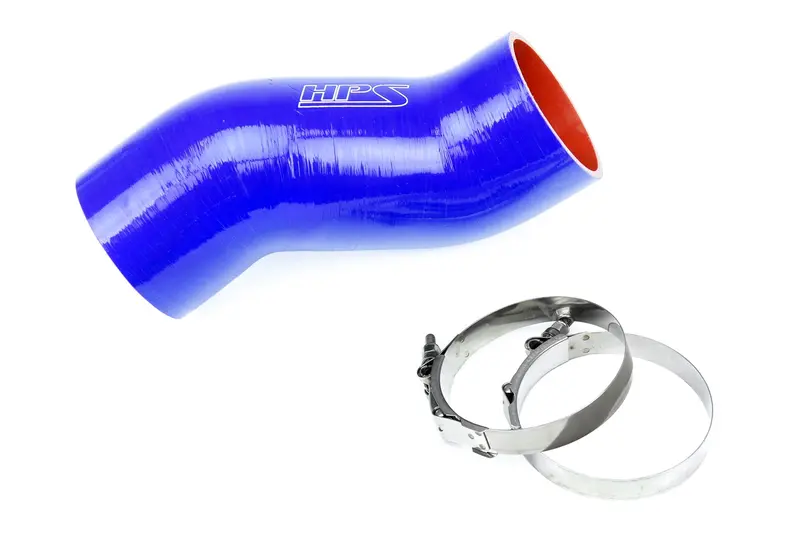 Hps Performance High Temp Reinforced Silicone Air Intake Hose Kit, Blue, 57-1862-Blue 1