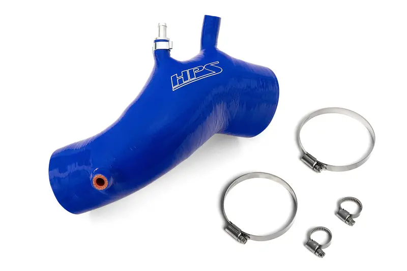 Hps Performance High Temp Reinforced Silicone Air Intake Hose Kit, Blue, 57-2199-Blue 1