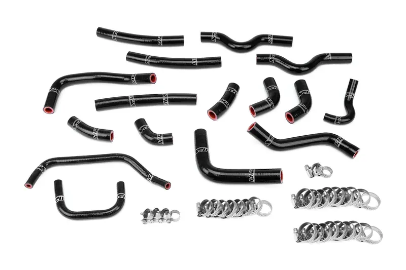 Hps Performance High Temp Reinforced Silicone Heater Coolant Hose Kit, Black, 57-1911-Blk 1