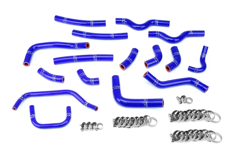 Hps Performance High Temp Reinforced Silicone Heater Coolant Hose Kit, Blue, 57-1911-Blue 1