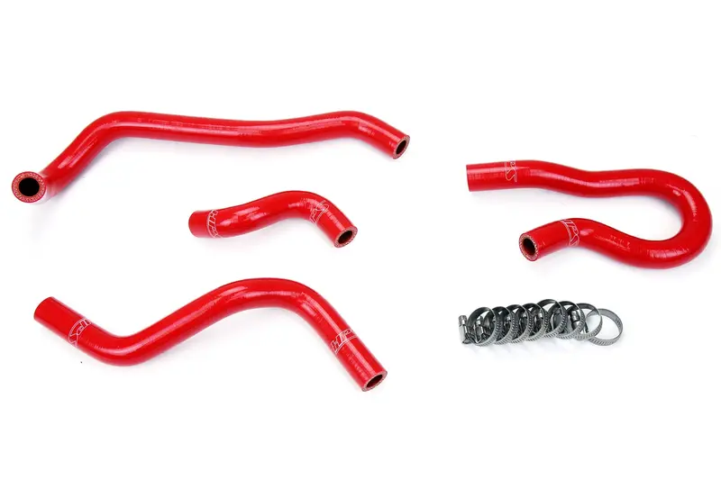 Hps Performance High Temp Reinforced Silicone Heater Coolant Hose Kit, Red, 57-1775-Red 1
