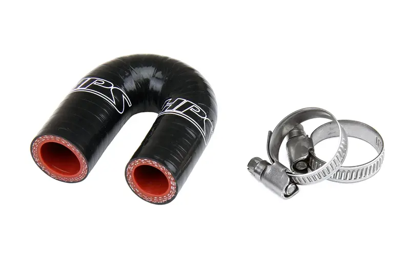 Hps Performance High Temp Reinforced Silicone Heater Core Bypass Loop Coolant Hose Ls Lt Lq, Black, 57-1864-Blk 1