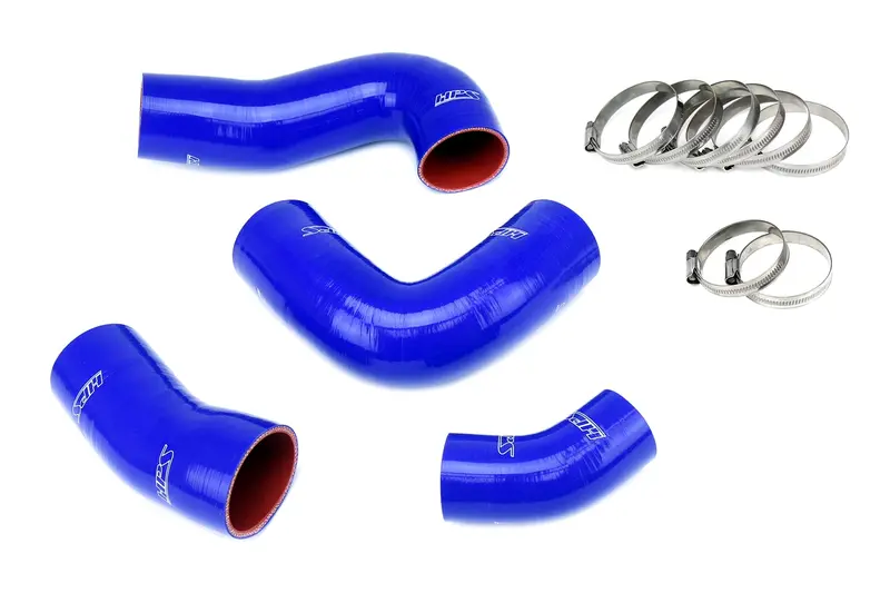 Hps Performance High Temp Reinforced Silicone Intercooler Hose Boots Kit, Blue, 57-1949-Blue 1