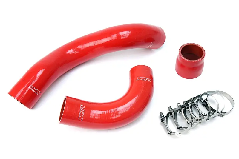 Hps Performance High Temp Reinforced Silicone Intercooler Hose Boots Kit, Red, 57-1697-Red 1