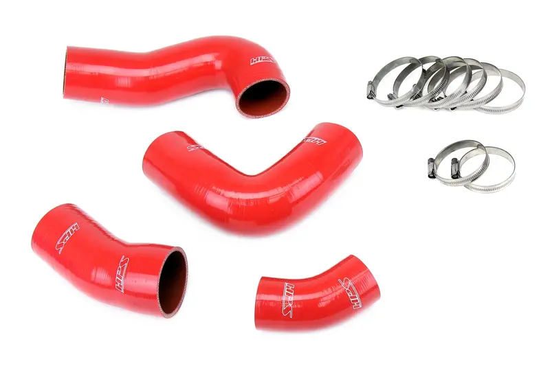 Hps Performance High Temp Reinforced Silicone Intercooler Hose Boots Kit, Red, 57-1949-Red 1