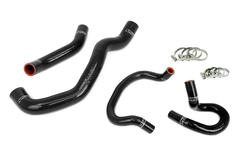 Hps Performance High Temp Reinforced Silicone Radiator And Heater Coolant Hose Kit, Black, 57-2099-Blk 1