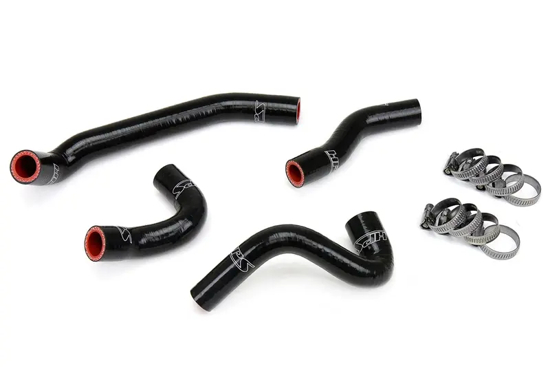 Hps Performance High Temp Reinforced Silicone Radiator Coolant Hose Kit, Black, 57-1824-Blk 1