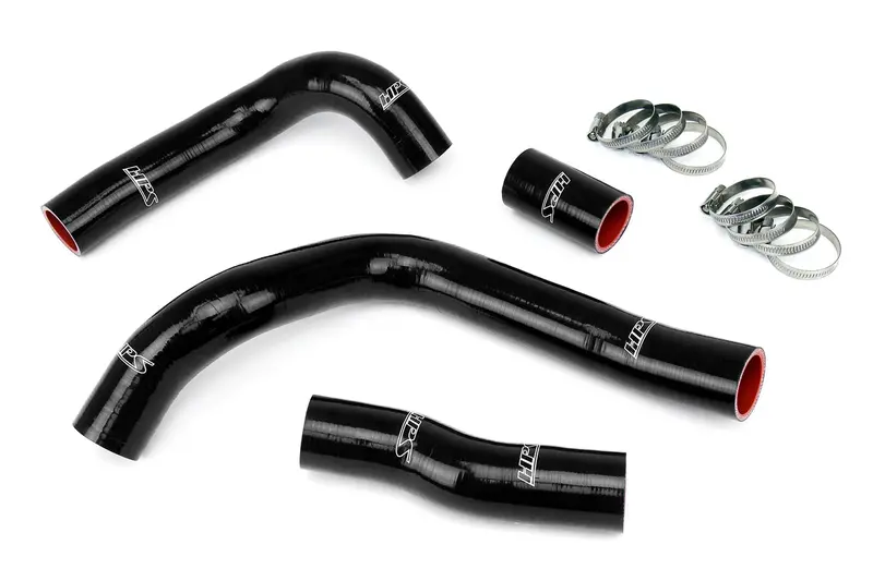 Hps Performance High Temp Reinforced Silicone Radiator Coolant Hose Kit, Black, 57-1829-Blk 1