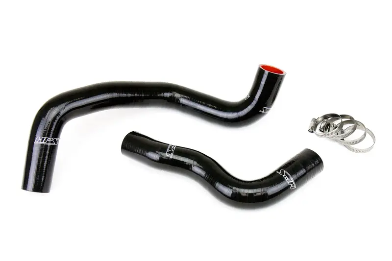 Hps Performance High Temp Reinforced Silicone Radiator Coolant Hose Kit, Black, 57-1833-Blk 1