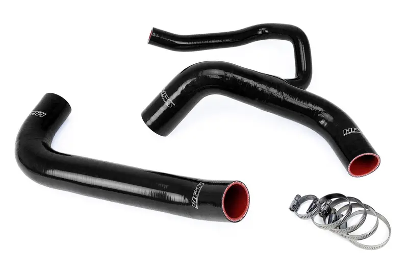 Hps Performance High Temp Reinforced Silicone Radiator Coolant Hose Kit, Black, 57-1848-Blk 1
