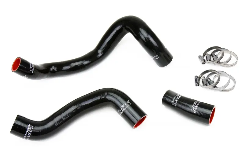 Hps Performance High Temp Reinforced Silicone Radiator Coolant Hose Kit, Black, 57-1886-Blk 1
