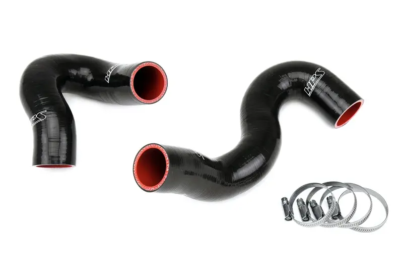 Hps Performance High Temp Reinforced Silicone Radiator Coolant Hose Kit, Black, 57-1968-Blk 1