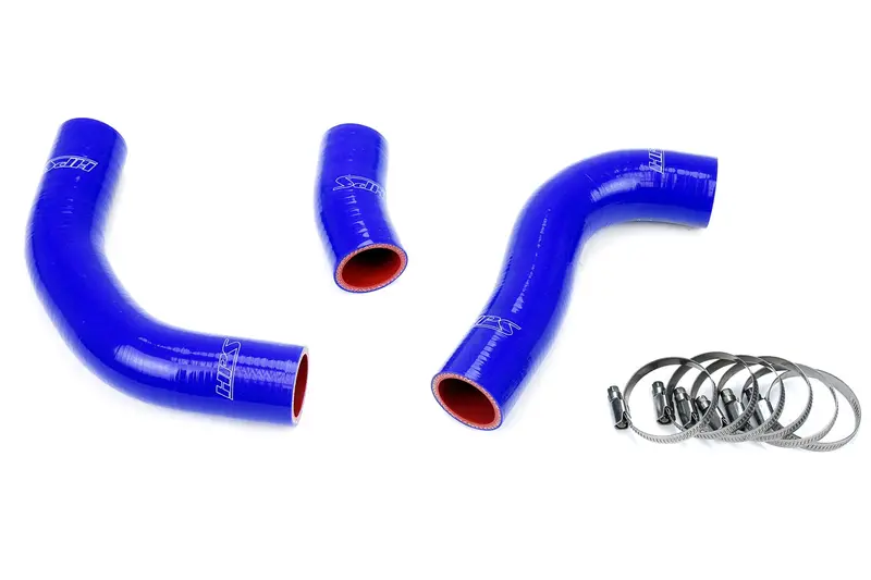 Hps Performance High Temp Reinforced Silicone Radiator Coolant Hose Kit, Blue, 57-1776-Blue 1