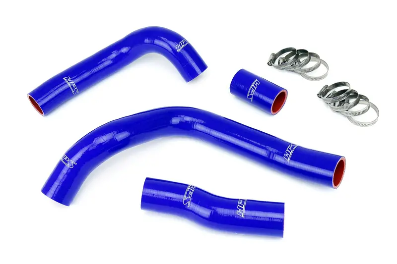 Hps Performance High Temp Reinforced Silicone Radiator Coolant Hose Kit, Blue, 57-1829-Blue 1