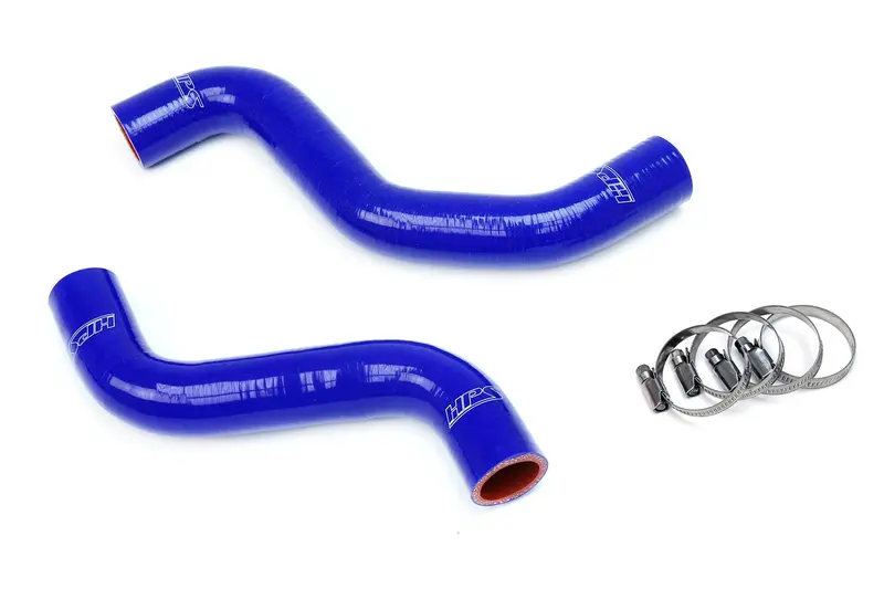 Hps Performance High Temp Reinforced Silicone Radiator Coolant Hose Kit, Blue, 57-1840-Blue 1