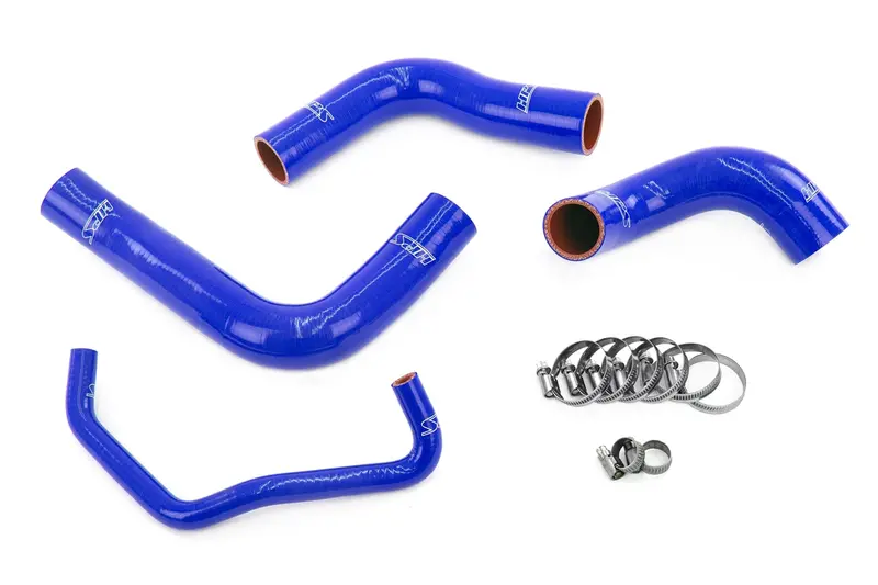 Hps Performance High Temp Reinforced Silicone Radiator Coolant Hose Kit, Blue, 57-1842-Blue 1