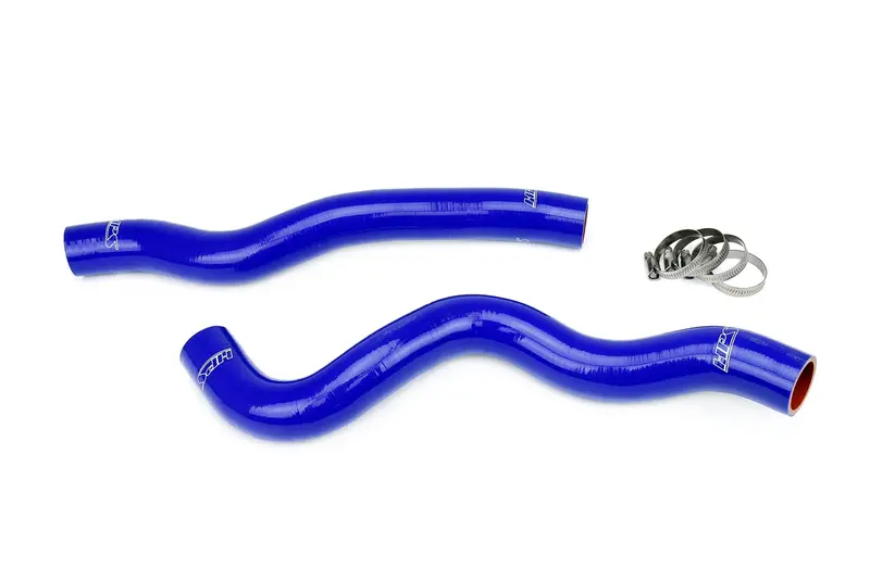 Hps Performance High Temp Reinforced Silicone Radiator Coolant Hose Kit, Blue, 57-1964-Blue 1