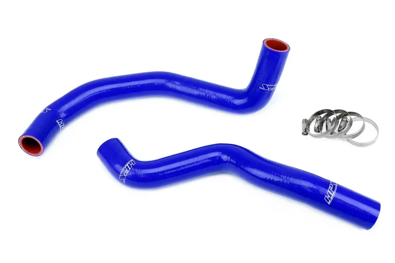 Hps Performance High Temp Reinforced Silicone Radiator Coolant Hose Kit, Blue, 57-1967-Blue 1