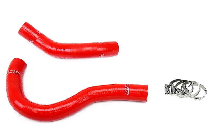 Hps Performance High Temp Reinforced Silicone Radiator Coolant Hose Kit, Red, 57-1001-Red 1