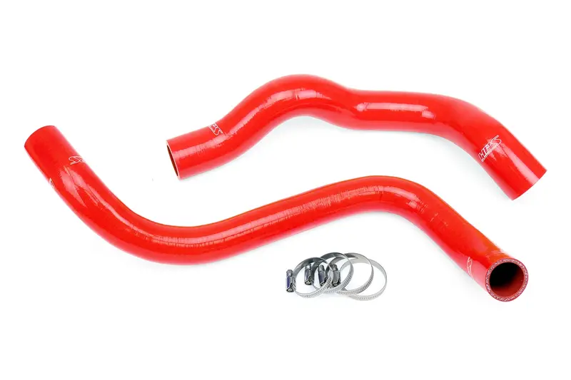Hps Performance High Temp Reinforced Silicone Radiator Coolant Hose Kit, Red, 57-1903-Red 1