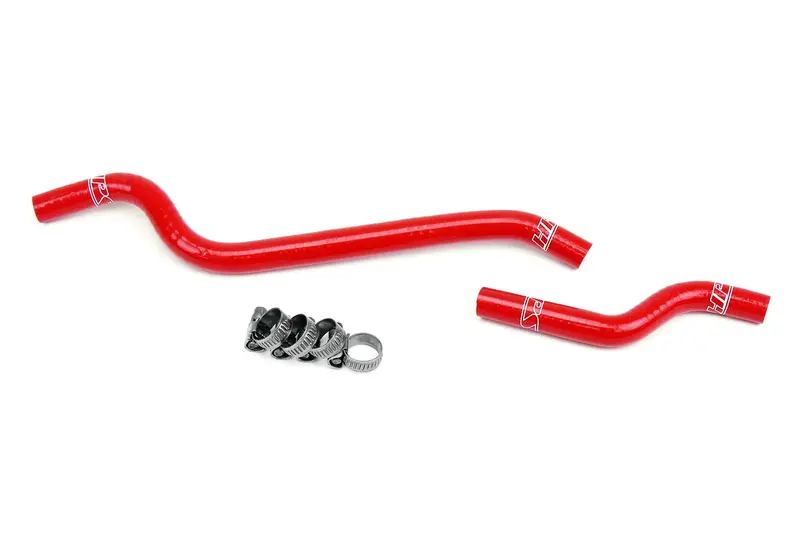 Hps Performance High Temp Reinforced Silicone Water Bypass Coolant Hose Kit, Red, 57-1873-Red 1