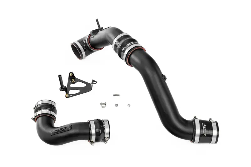 Hps Performance Intercooler Charge Pipe Kit (Cold And Hot Side), Black, 17-156Wb 1
